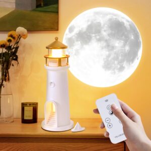 Veilleuse de Lune télécommandé avec détecteur de mouvement