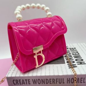 Sac à bandoulière pour femme - Rose